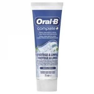 Dentífrico Enjuague-blanqueante Oral-b Complete, Tubo 75 Ml