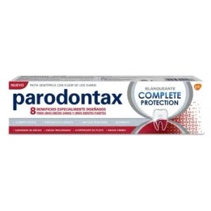 Dentífrico con Flúor de Uso Diario Complete Protección Blanqueante Parodontax 75 Ml.