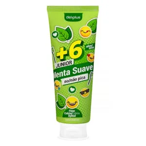 Dentífrico Infantil +6 Años Deliplus Menta Suave 0.075 L