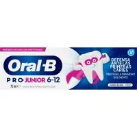 Dentífrico Pro Junior (+6 Años) Oral-b, Tubo 75 Ml