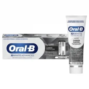 Dentífrico Protección Antimanchas 24h 3d White Luxe Carbón Oral-b 75 Ml.