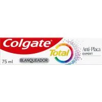 Dentífrico Total Placa White Colgate, Tubo 75 Ml