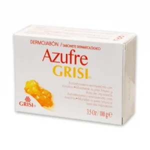 Dermojabón Azufre Antiseborreico Grisi 100 G.