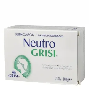 Dermojabón Neutro Hipoalérgico Grisi 100 G.