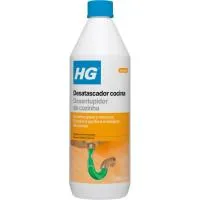 Desatascador de Cocina Líquido Hg, Botella 1 Litro