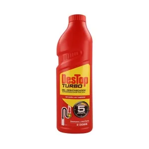 Destop Desatascador de Tuberías Destop Turbo 1 Litro 1000 ML
