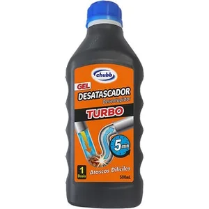 Desatascador de Tuberías en Gel Turbo Atascos Difíciles Chubb