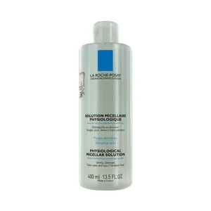LA Roche Posay Desmaquillante en Solución Fisiológica Micellar para Rostro, Ojos y Labios , la Roche Posay 400 Ml.