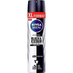 Desodorante Black & White Invisible Original Anti-transpirante 48h Men Nivea MEN