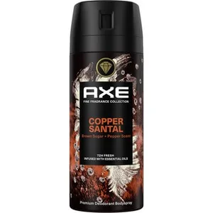 Desodorante Bodyspray Copper Santal Azúcar Moreno + Pimienta 72h AXE