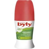 Desodorante con Menta y Té Verde Byly Organic, Roll-on 50 Ml