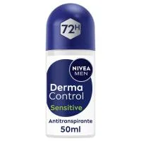 Desodorante Derma Sensitive Nivea Men, Roll On 50 Ml