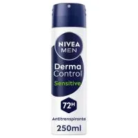 Desodorante Derma Sensitive Nivea Men, Spray 250 Ml