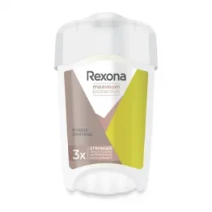 Desodorante en Crema Antitranspirante Stress Control Rexona 45 Ml.