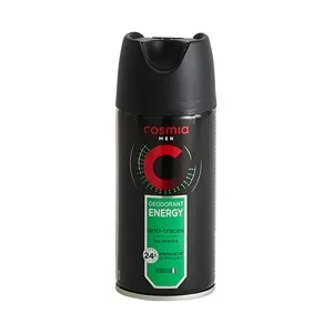 Cosmia Desodorante en Spray para Hombre con Protección Anti-transpirante hasta 24 Horas Cosmia Energy 150 Ml.