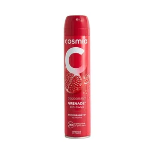 Cosmia Desodorante en Spray para Mujer con Aroma a Granada 200 Ml.