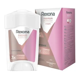 Rexona Desodorante en Stick para Mujer, con Protección Continua contra el Olor Rexona Confidence 45 Ml.