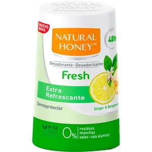 Desodorante Extra Refrescante Dermoprotector Jengibre y Bergamota 48 H Natural Honey