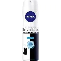 Desodorante Invisible For Black&white Fresh Nivea, Spray 200 Ml