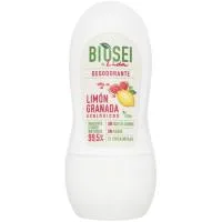 Desodorante Limón-granada Biosei, Roll On 50 Ml