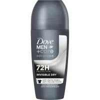 Desodorante Men Invisible Dove, Roll-on 50 Ml