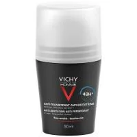 Desodorante Piel Sensible Vichy Homme, Roll-on 50 Ml