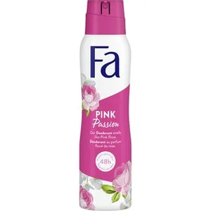 Desodorante Pink Passion 48h Protección Anti-manchas 0% Sales de Aluminio FA