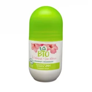 Desodorante Roll-on con Hibisco Ecológico Soft Bio Carrefour 50 Ml.