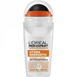 Desodorante Roll-on Extreme Sport Antitranspirante Hydra Energetic L'oreal Men Expert 50 Ml.