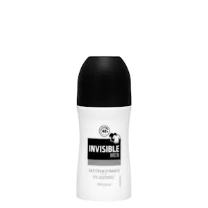 Desodorante Roll-on Invisible Men Deliplus Antitranspirante 0.05 L