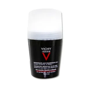Vichy Desodorante Roll On para Hombre Efecto Antitranspirante para Piel Sensible Vichy Homme 50 Ml.