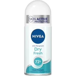 Desodorante Roll-on Skin Active Protection Dry Fresh 72h Antibacteriano 0% Alcohol Nivea