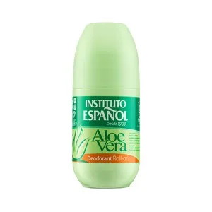 Instituto Español Desodorante Roll On Unisex, Suave con Nuestra Piel Instituto Español Aloe Vera 75 Ml.