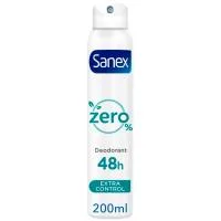 Desodorante en Spray Zero Respect & Control Men Sanex 200 Ml.