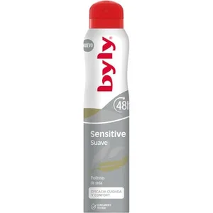 Desodorante Sensitive Suave con con Proteínas de Seda 48 H Byly