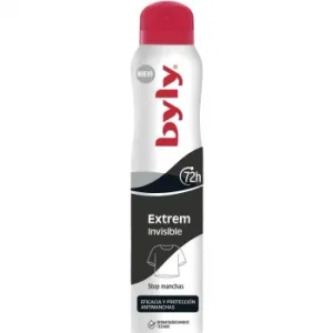 Desodorante Spray Extrem Invisible Byly 200 Ml.