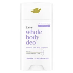 Desodorante Whole Body Deo Lavanda & Manzanilla Stick Unisex Apto para Axilas, Pecho, Muslos y Mucho Más Dove