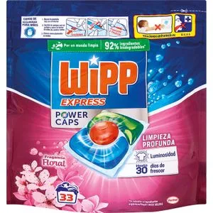 Detergente Cápsulas Floral 33 Lv
