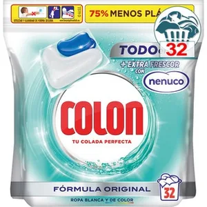 Detergente Cápsulas Nenuco Todo en 1 Colon