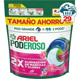 Detergente Cápsulas Poderoso Frescor a Flores Silvestres Pod Grande Ariel