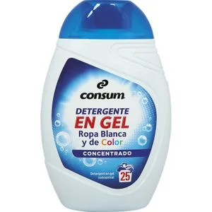 Detergente Concentrado Ropa Blanca y Color 25 Lv