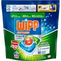 Detergente en Cápsulas Limpieza Profunda Wipp, Bolsa 20 Dosis