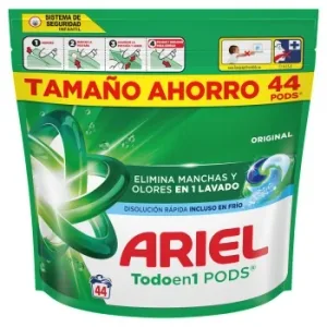 Detergente en Cápsulas Original Ariel 44 Ud.