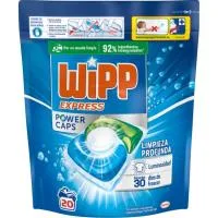 Detergente en Cápsulas Wipp Power, Maleta 20 Dosis