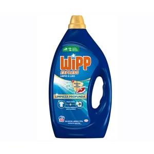 Wipp Express Detergente Gel Limpio y Liso 60 Dosis. 60 UD