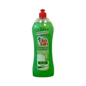Ekosan Detergente Lavavajillas a Mano con Extracto de Aloe Vera 800 Ml.