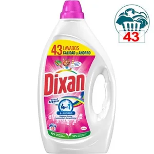 Detergente Líquido Adiós al Separar Total 4+1  Dixan 42.74 Dosis