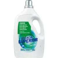 Detergente Líquido Eficacia Superior Eroski, Garrafa 50 Dosis
