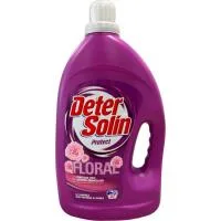 Detergente Líquido Floral Detersolin, Botella 37 Dosis