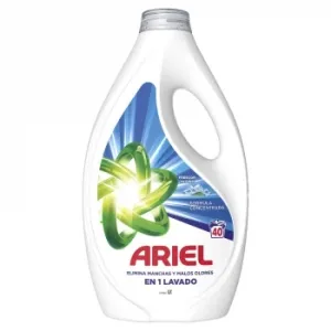 Detergente Líquido Frescor Alpino Ariel 40  Lavados.